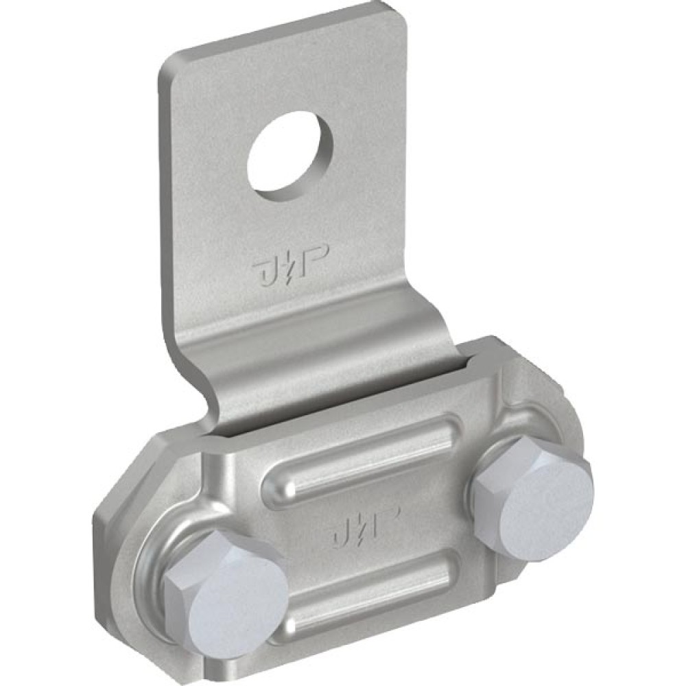 Ревизионна клема с ъглова планка, за шина 30 mm, монтажна височина на шината – 14 mm. Материал : неръждаема стомана V2A
