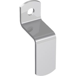 Планка 30х3,5 mm, височина 43 mm с отвор Ф 10,5 mm за болт М10, за монтаж към заземителен фланец. Материал: неръждаема стомана V4A