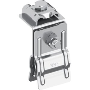 Покривен държач V2A за тел Ф 6-8 mm, с клемна черупка, за покривна система RIB-ROOF