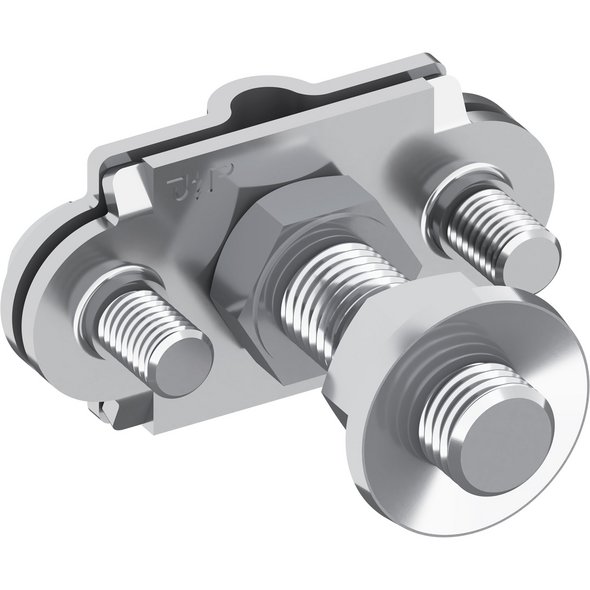 Варио клема V4A, шина 40 mm / Ф 8-10 mm, за фиксирани заземителни фланци M16