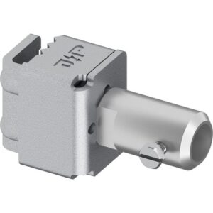 Фалцова клема St/tZn, 5-19 mm, с фиксираща букса алуминий за GFK щанга Ф 16 mm