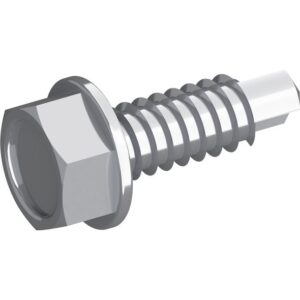 Самопробивен винт форма K, 6,3×19 mm, ключ 10 mm, неръждаема стомана V2A